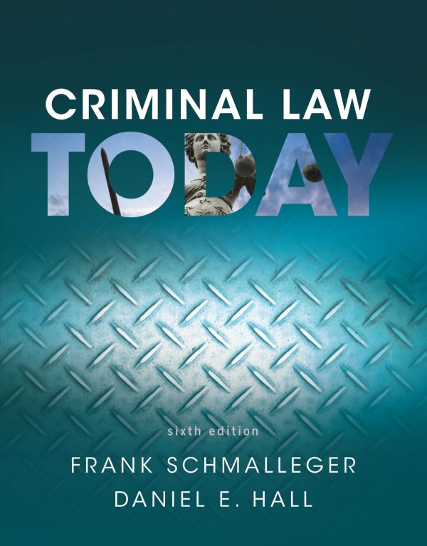 Criminal Law Today 6th Edition