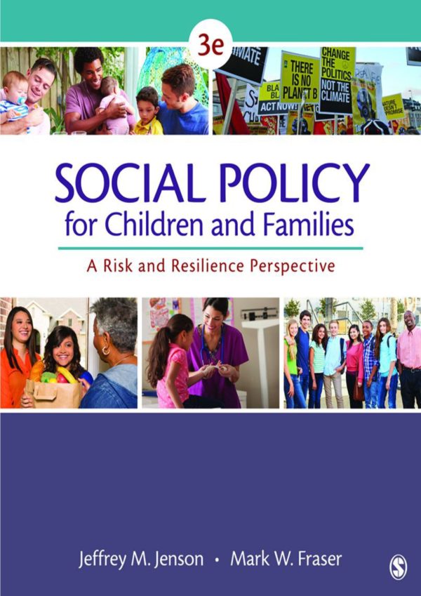 Social Policy for Children and Families A Risk and Resilience Perspective 3th Edition