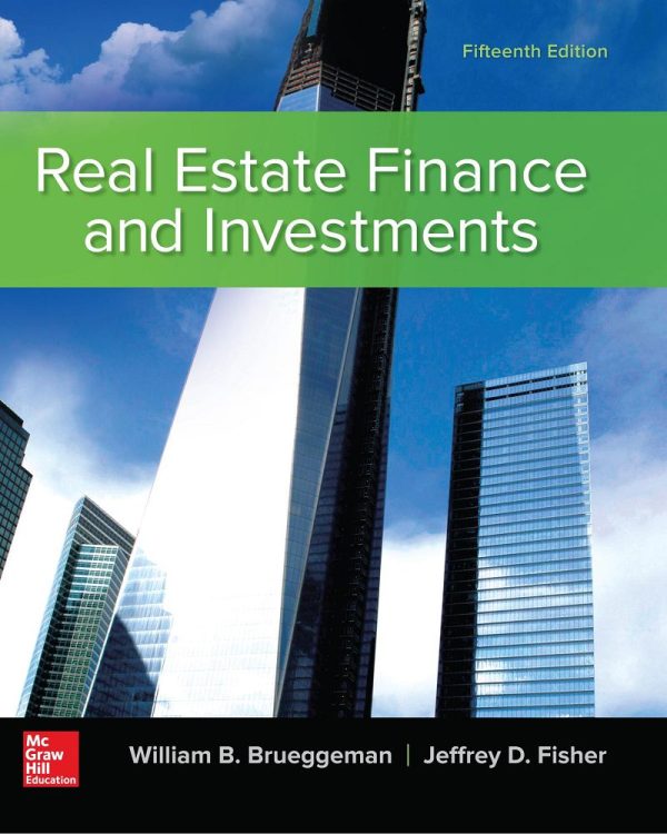 Real Estate Finance & and Investments 15th Edition