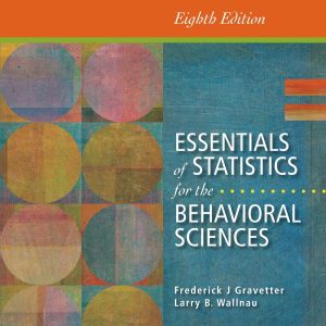 Essentials of Statistics for the Behavioral Sciences 8th Edition