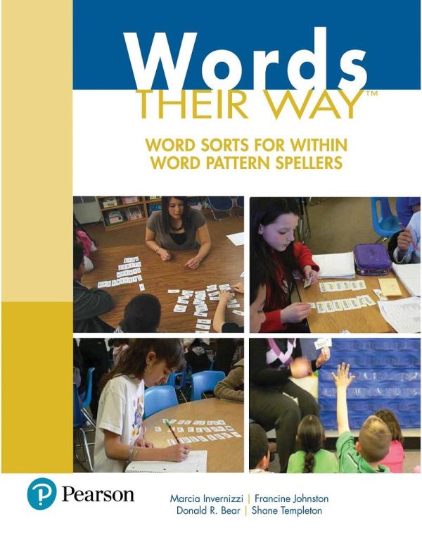 Words Their Way Word Sorts for Within Word Pattern Spellers 3rd Edition