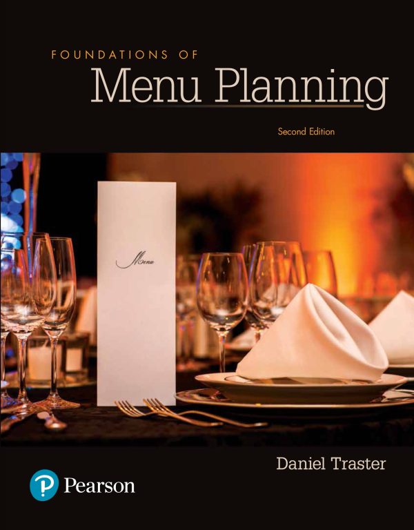 Foundations of Menu Planning (What’s New in Culinary & Hospitality) 2nd Edition